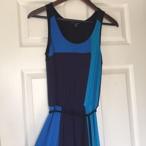 Ann Taylor Shades if Blue Dress